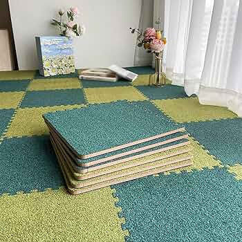 リルカル　シェニールダイニングシートきクッション　グリーン　6枚セット リルカル シェニールダイニングシートきクッション グリーン 6枚